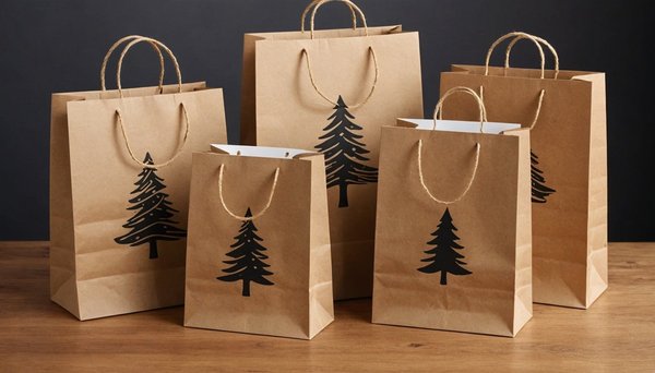 Ajoutez du style à vos cadeaux avec des sacs kraft décorés