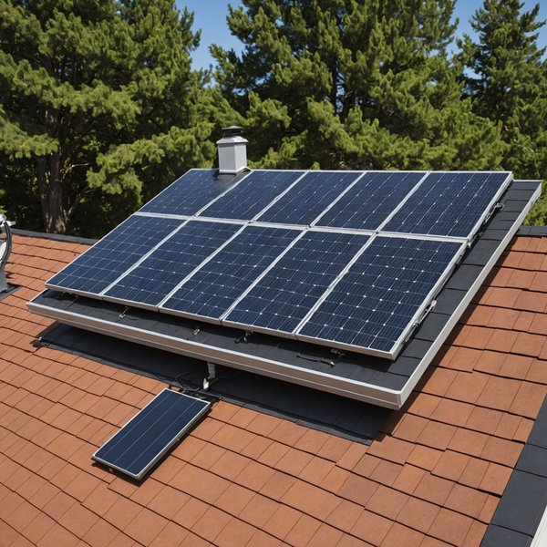 Quelle est la meilleure méthode pour installer un panneau solaire sur une toiture inclinée?