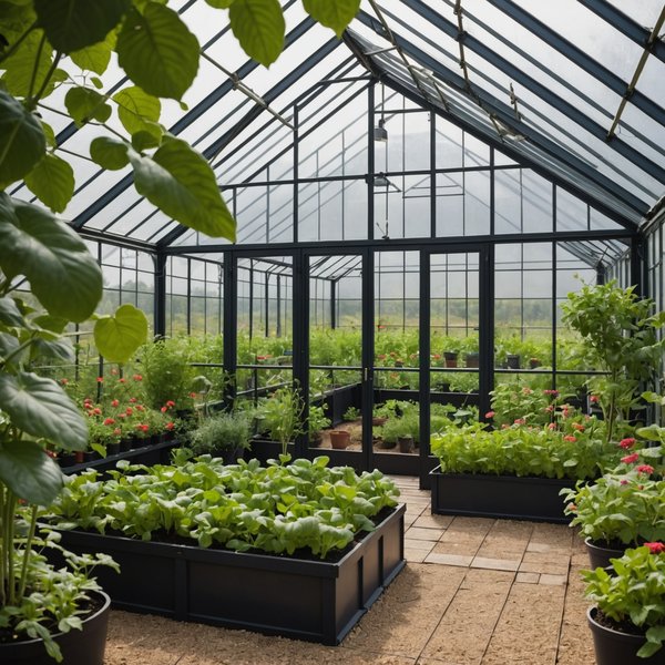 Comment intégrer une serre bioclimatique dans un jardin pour maximiser la culture toute l'année?