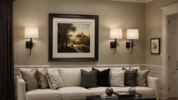 Appliques murales élégantes pour sublimer votre salon